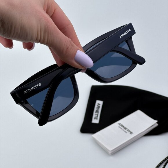 Arnette Men BRAND NEW Sunglasses Dark Blue Square AN4334 122180 - Picture 4 of 10